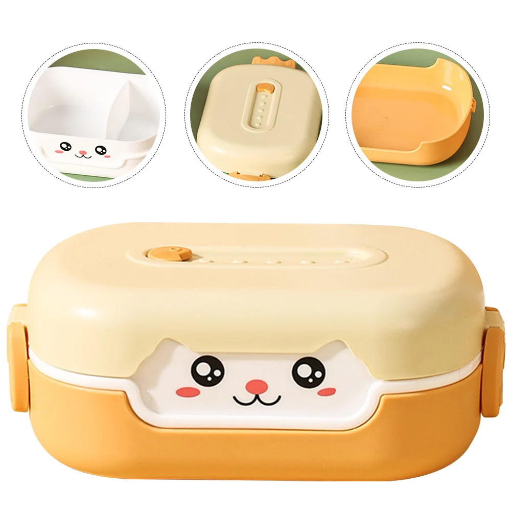 

Boxcontainers Bento Container Lunch Meal Kids Storage Prep Hot Carrier Sealed Children Refrigerator Fruit Microwavecereal