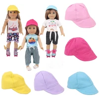 doll hat for 18 inch american doll baseball cap doll clothes accessories 43cm born baby our generation kids toys gifts
