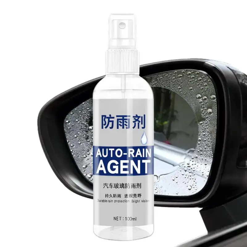 

Car Window Glass Cleaner 100ml Anti-fog Agent Waterproof Rainproof Anti-fog Spray Auto Glass Mirror Auto Exterior Accesseries