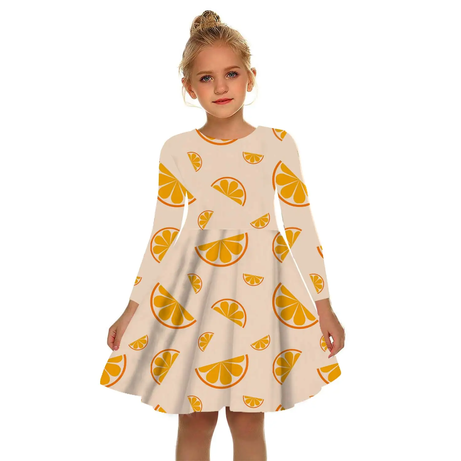 

Летняя юбка с 3D принтом в виде фруктов, цветное платье для девочек, белое платье принцессы, необычная юбка-пачка, детские платья с фруктами для отдыха, розового цвета