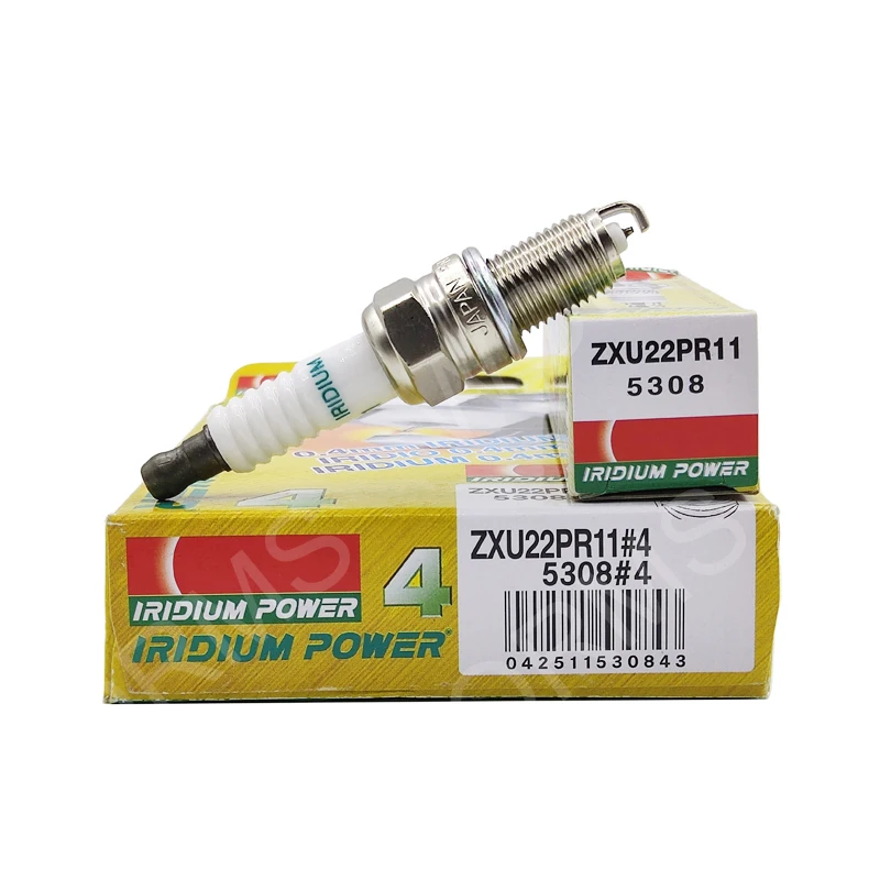 

4 шт. ZXU22PR11 5308 Иридиевые свечи зажигания свечи для Toyota зим шагомер розетка BB Раш 90048-51188 стандартные автомобильные двигатели