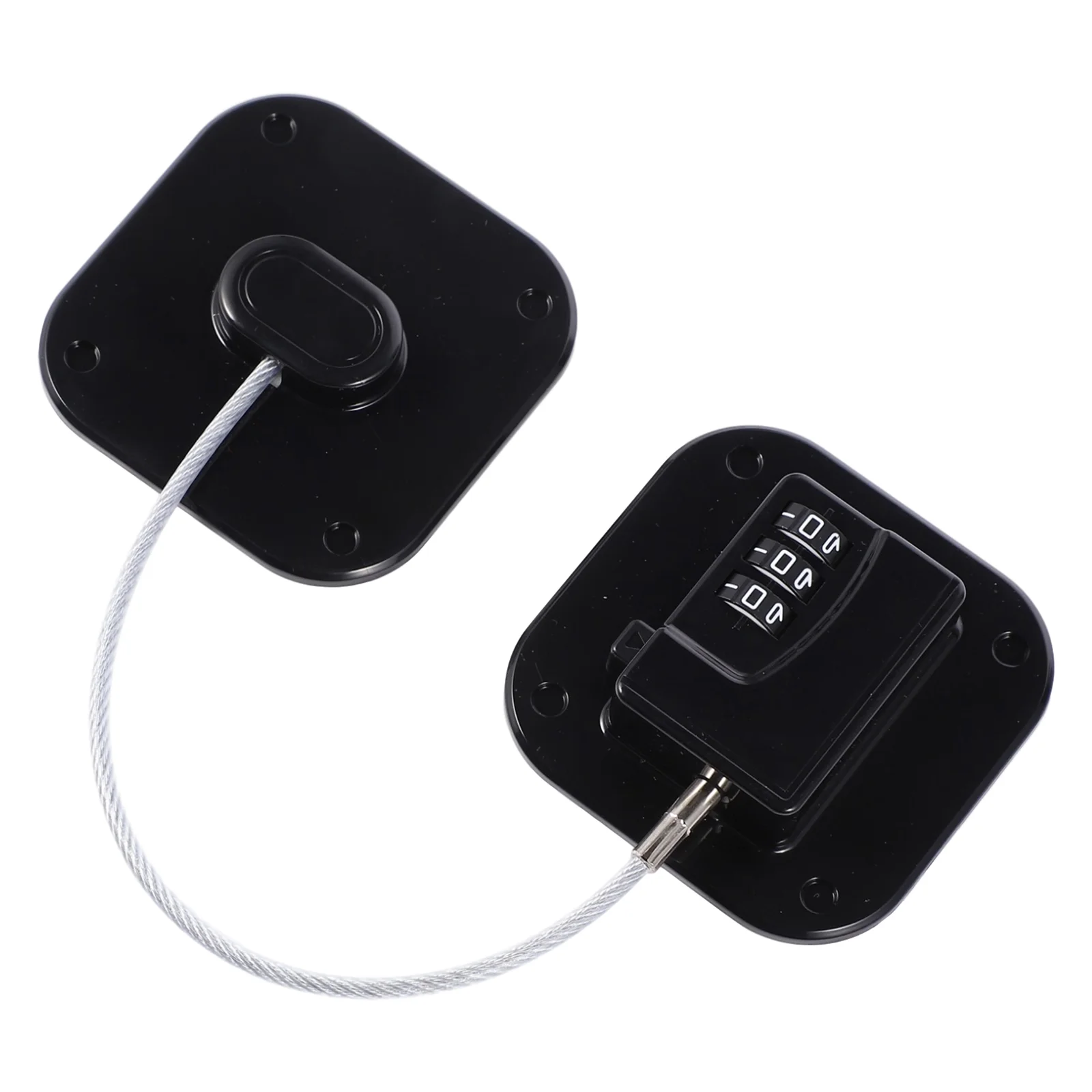 

Digital Password Fridge Lock Freezer Door Lock Cabinet Safety Lock (Black)