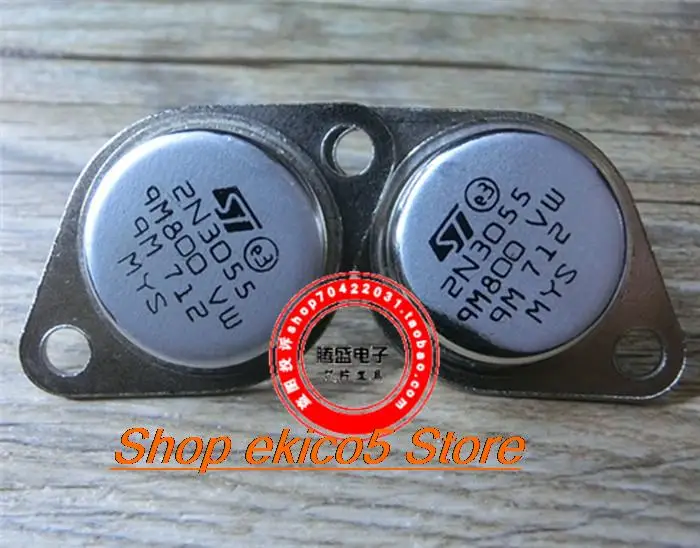 

10 шт. оригинальный stock2N3055 TO-3P.