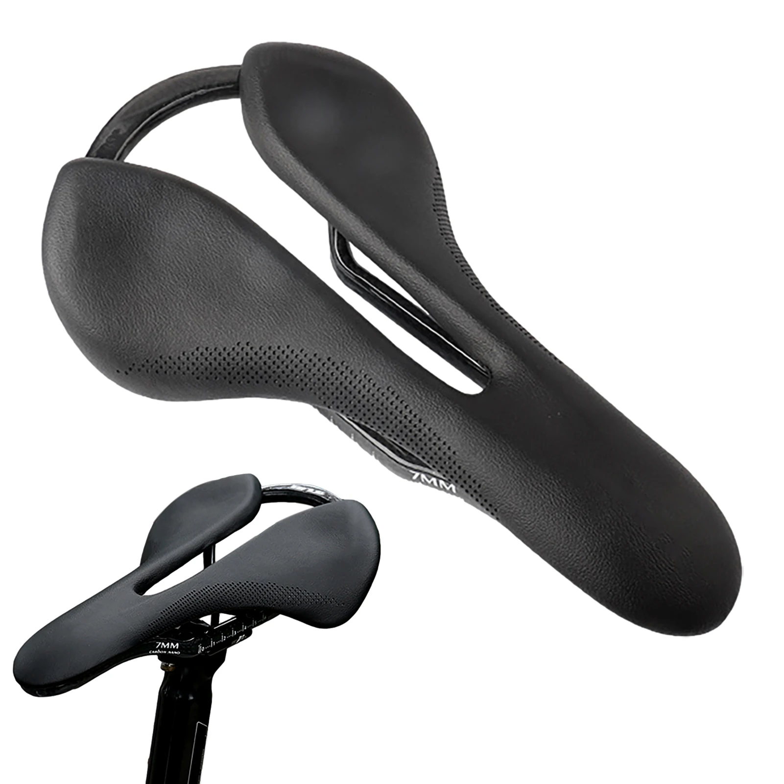 

Carbon Fiber Bike Saddle Lightweight Bike Seat Comfortable Road Bike Seat Bicycle Accessories For Men Women Cycling Saddle