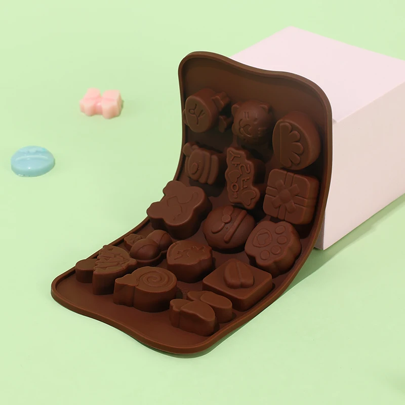 Шоколад Силиконовая Форма Без BPA Торт Печенье Пудинг Конфеты Желе Мусс Тост Хлеб