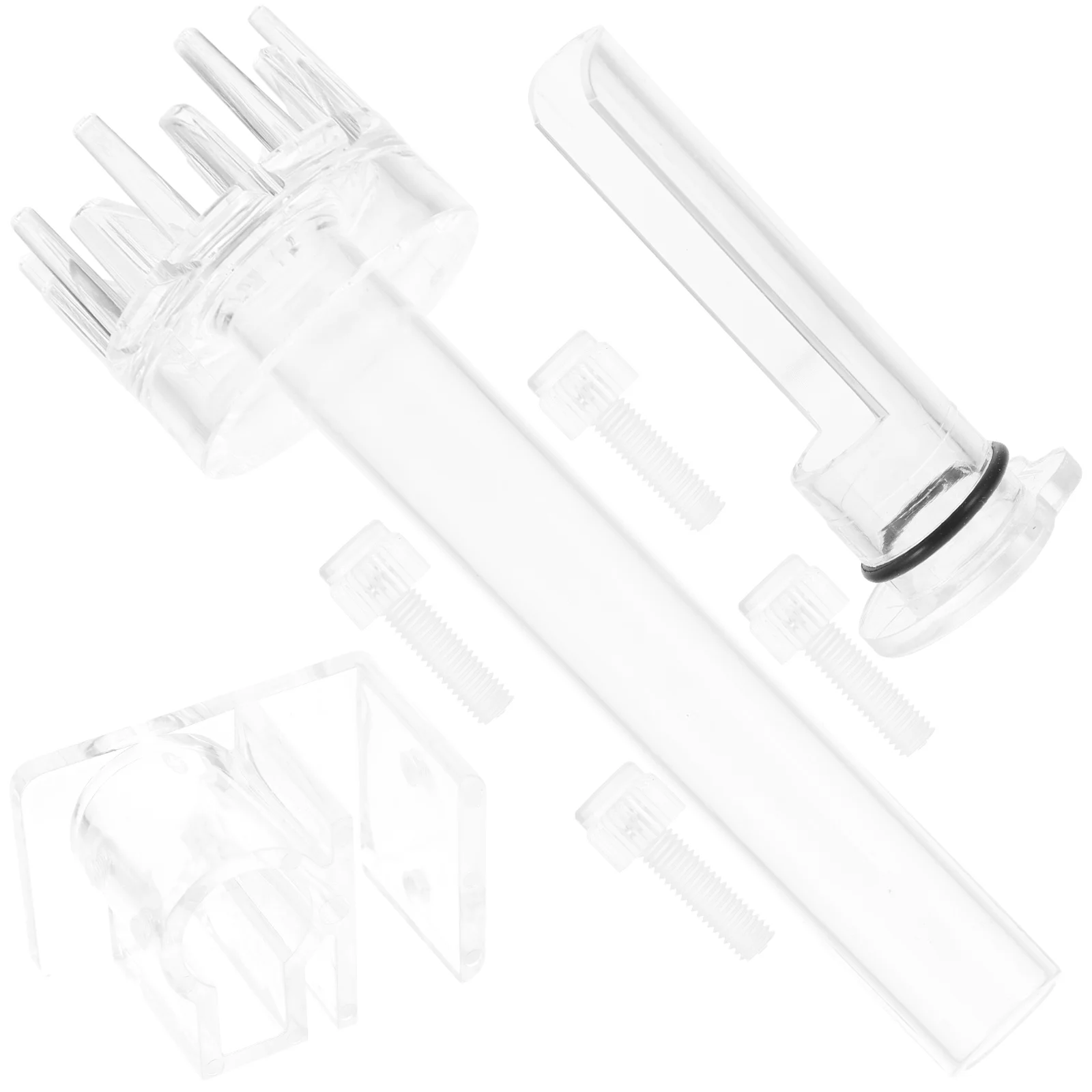 

Water Hoseaquarium Pipe Fixation Holder Tank Accessories Clamp Acrylic Sturdy Supplies Hometanks Fixing Tools Accessory Tube