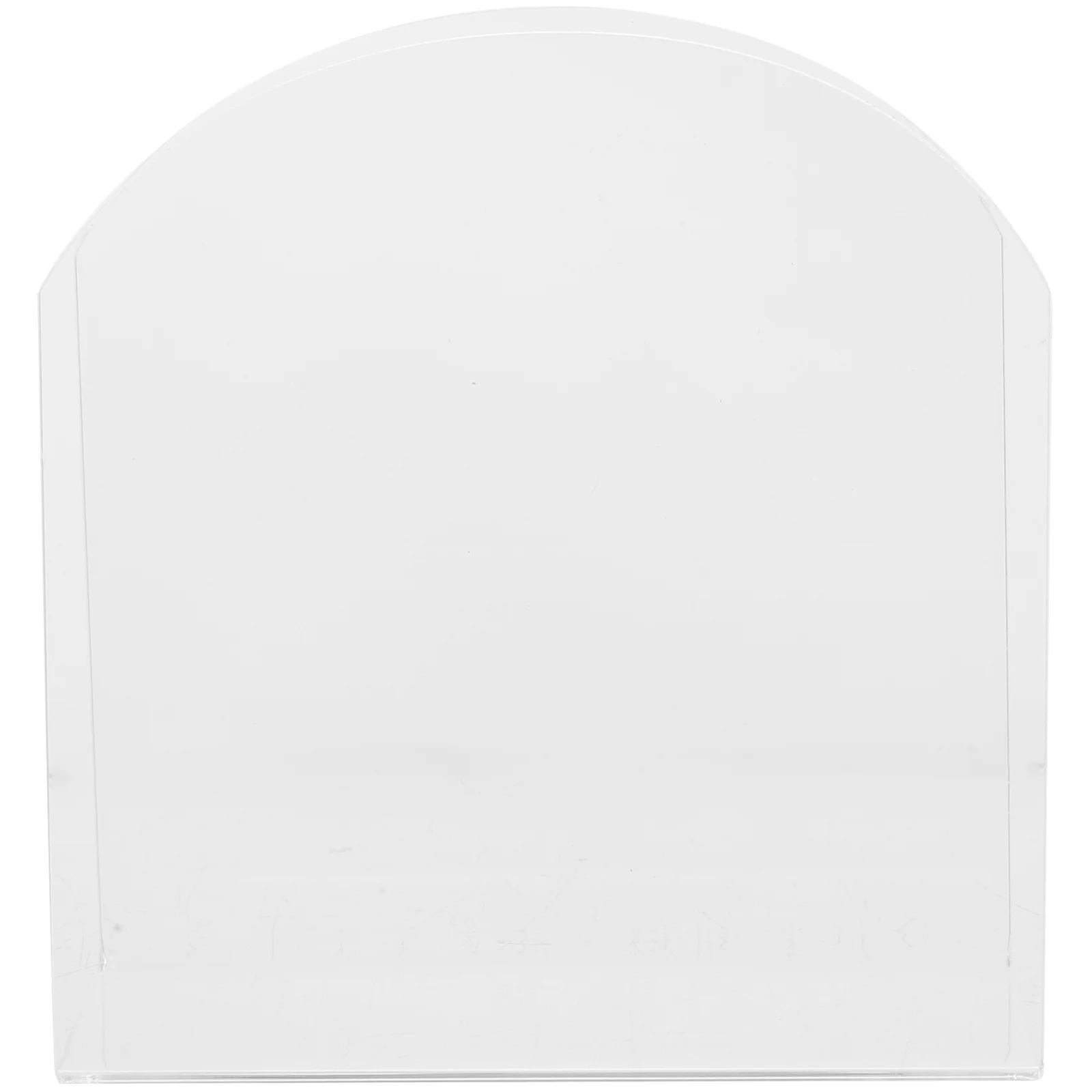 

Clear Acrylic U Shaped Tabletop Exquisite Serviette Holder Napkin Holder Freestanding Tissue Holder