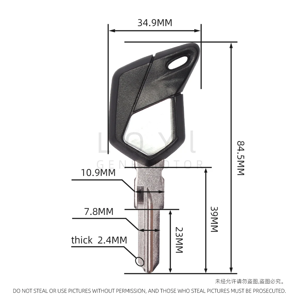 60 шт. пустой ключ для мотоцикла замена необрезанных ключей MV AGUSTA BRUTALE 1000 RR SERIE ORO 1090