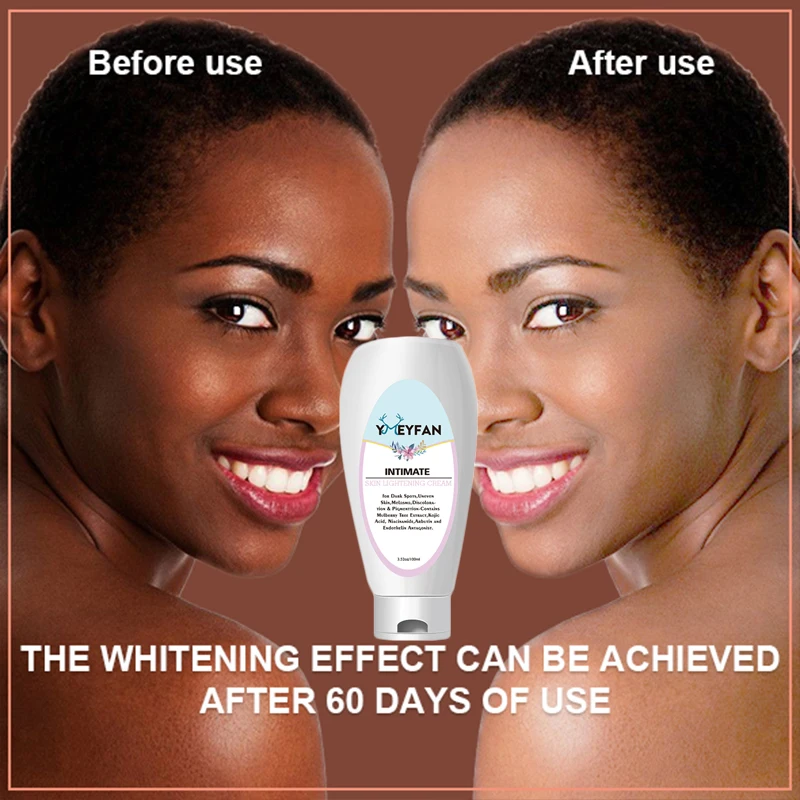 

100G Instant Bleaching Cream For Dark Skin Lightening Armpit Intimate Black Remove Darkness Spots Face Body Whitening Lotion
