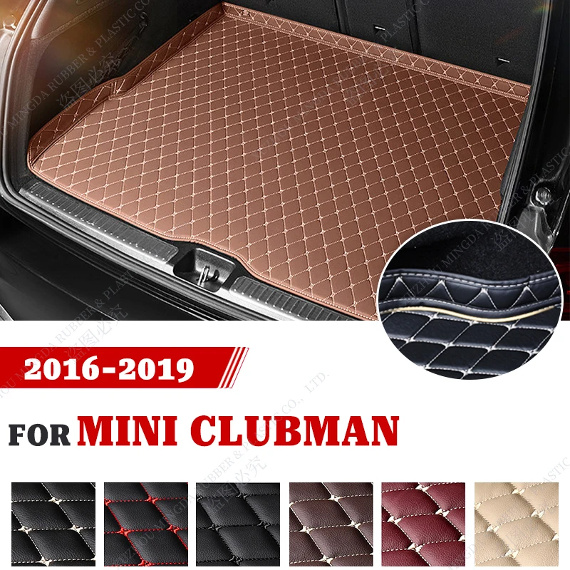 

Car Trunk Mat For MINI CLUBMAN 2016 2017 2018 2019 Custom Car Accessories Auto Interior Decoration