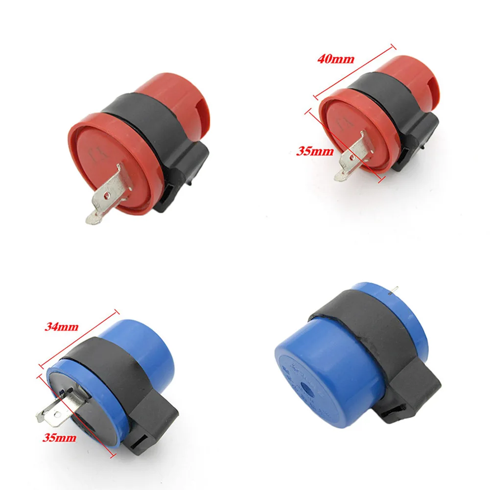 

1PCS Motorcycle Indicator Relay Flasher & Beeper Circular Turn Signal LED Blinker 12V High Quality Accessories