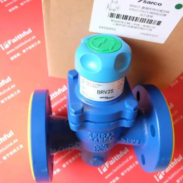 Spirax Sarco BRV2S DN25 Зеленая обложка