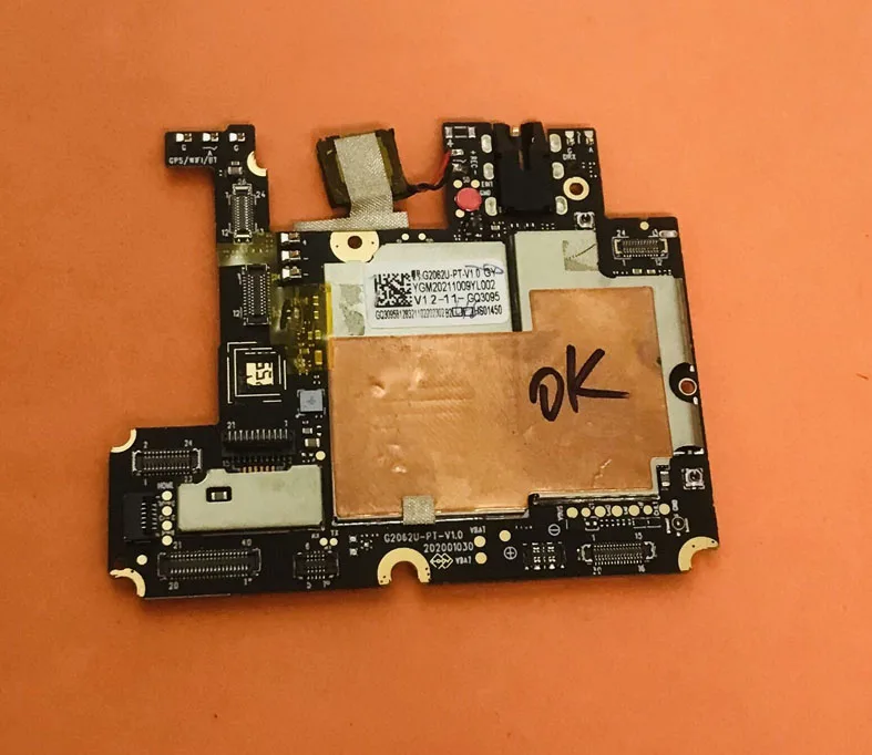 Б/у оригинальная материнская плата 8 ГБ ОЗУ + 128 Гб ПЗУ материнская плата для Ulefone Note 11P MTK6771 Восьмиядерный 6,55 дюймов HD + бесплатная доставка