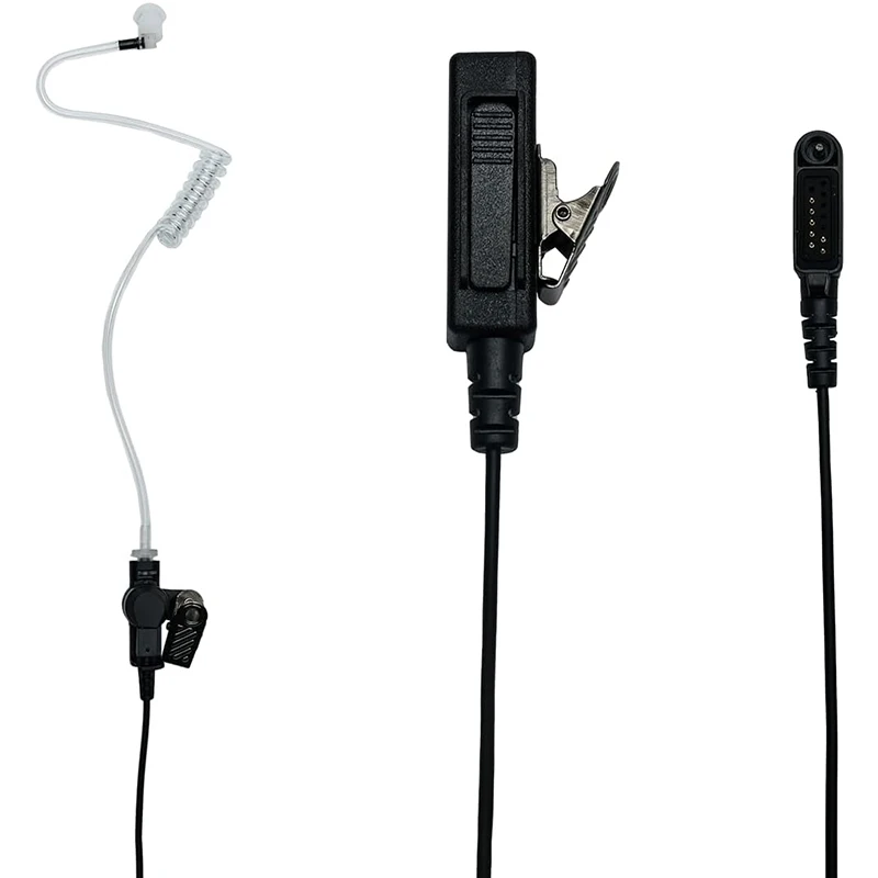 RISENKE Earpiece for Hytera PD602 602G PD662 662G X1p X1e PD685 PD680 PD682 682G PD600 PD605 PD660 PD665 Radio Headset with Mic