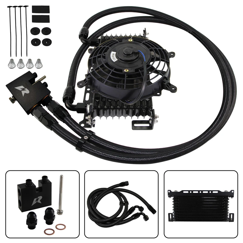 

Oil cooler Kit 10/13/15 Row AN10 For BMW 3 Series N54 135 135i E82 335 335i E90 E92 E93 2006-2011 3.0L Engine Twin Turbo