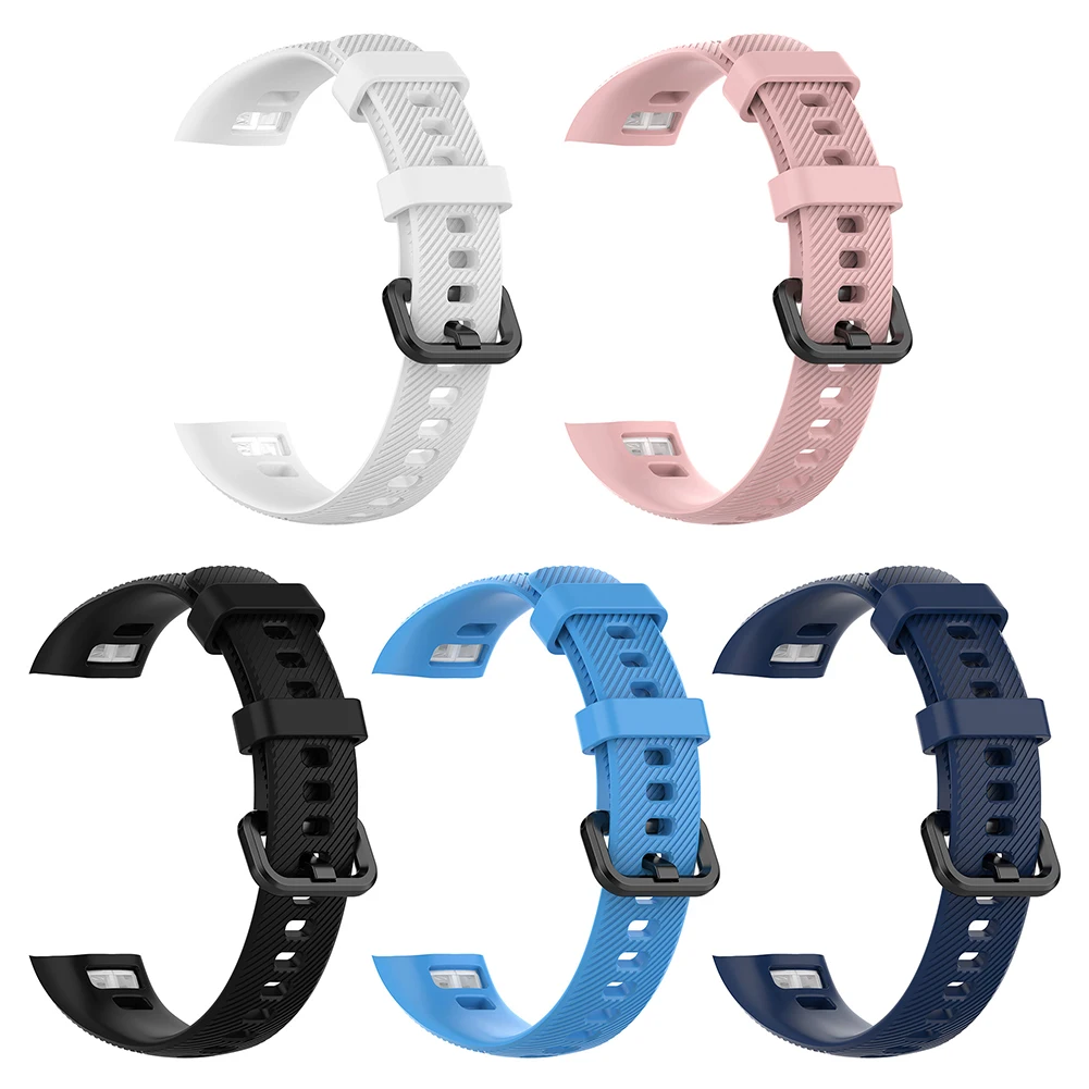 

Силиконовый ремешок с пряжкой для смарт-часов Huawei Honor Band 5 4
