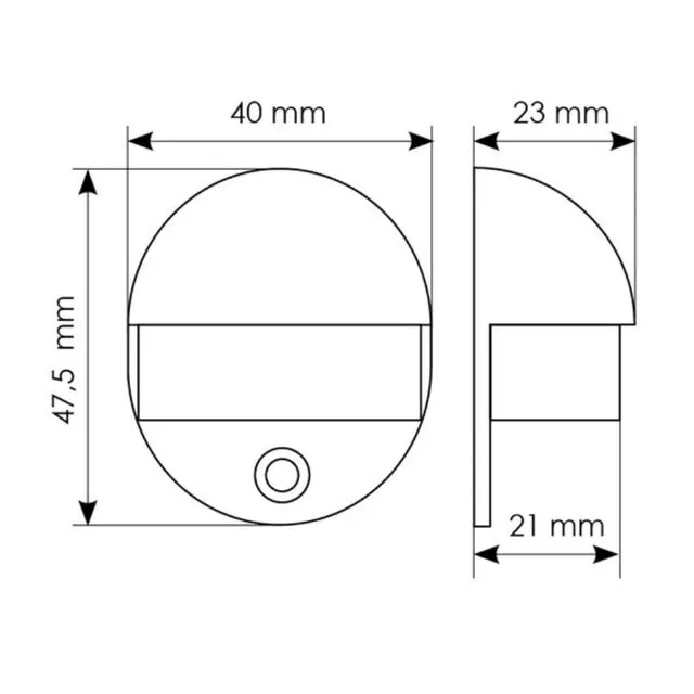 Дверной ограничитель MORELLI (Морелли) DS1 W цвет - Белый