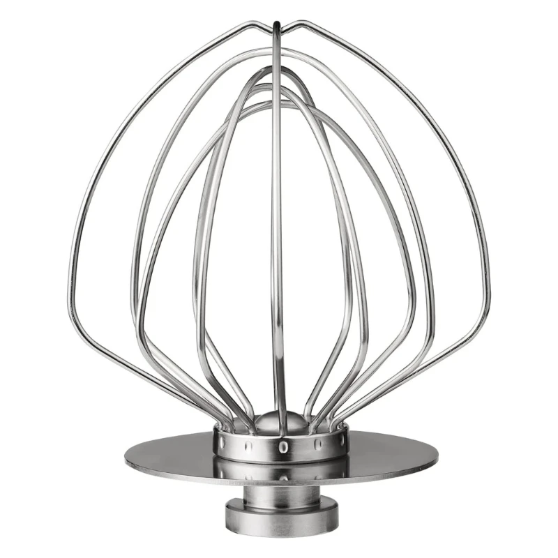 Stainless Steel 6-Wire Whip With Mess For 4.5 Quart Tilt Head Mixer  K45WW KSM15 KSM110 KSM103 KSM75 K45 KSM90