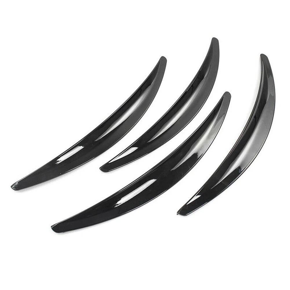 

4PCS Auto Car Wheel Eyebrow Arch Trim Lip Strip Fender Flare Protector Universal External Accessories Protection Trim Parts