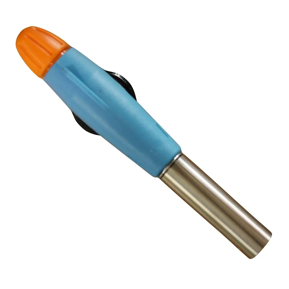 Горелка газовая на баллон пьезоподжиг своб. вращение 360° пламя 1300° 60х175 мм