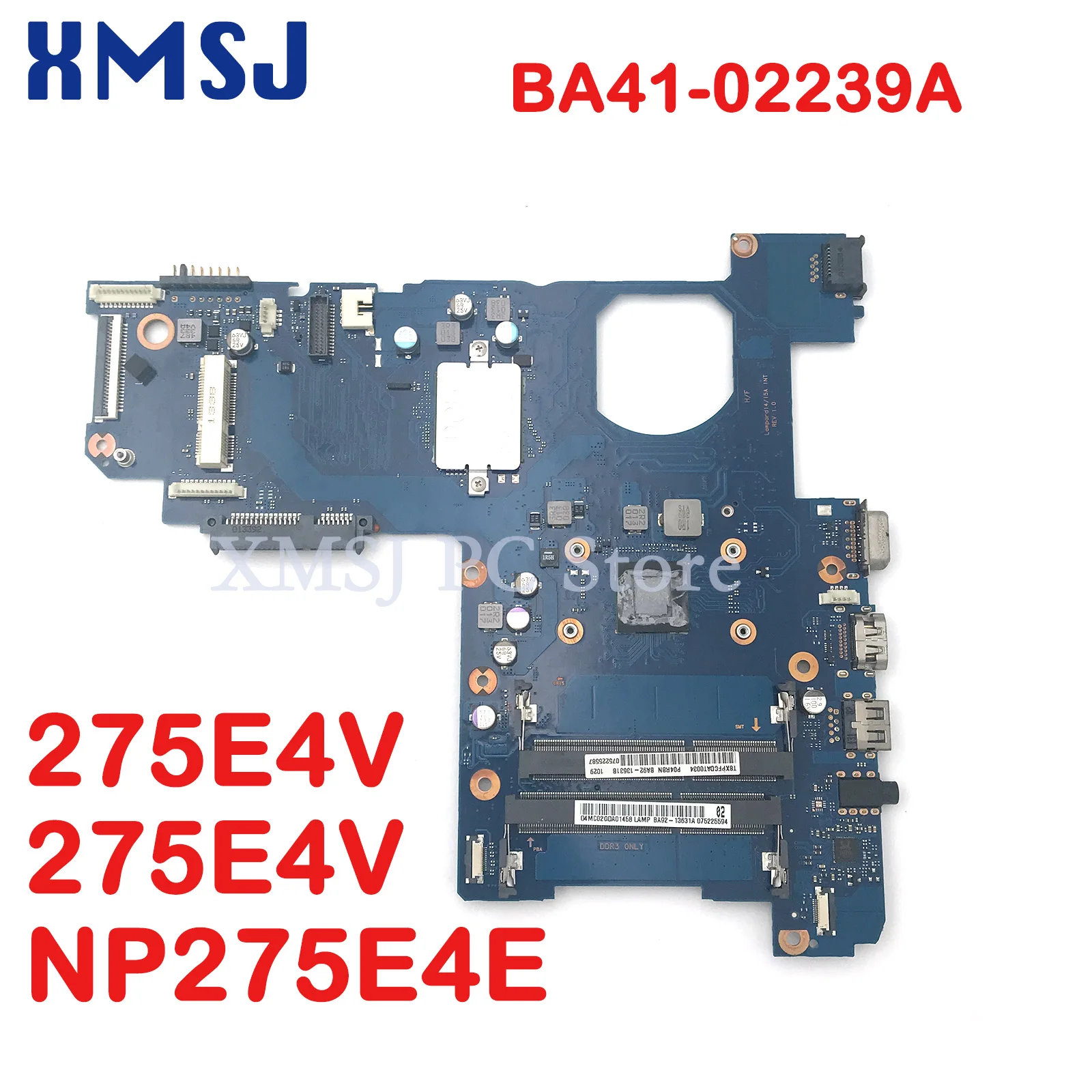 XMSJ For Samsung 275E4V 275E4V NP275E4E laptop motherboard BA41-02239A AMD Main board Main boar