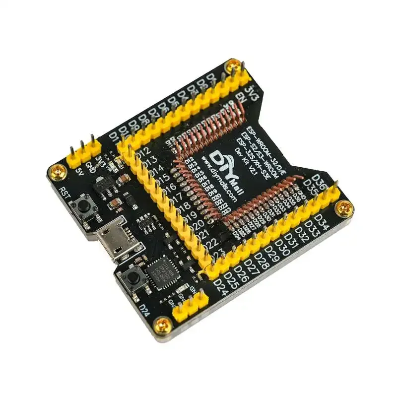 

Модуль ESP32-S3-WROOM-1 XH-S3E N16R8 со встроенным Wi-Fi + двухъядерный микроконтроллер Blue-tooth 5.0 + плата разработки системы приспособления записи