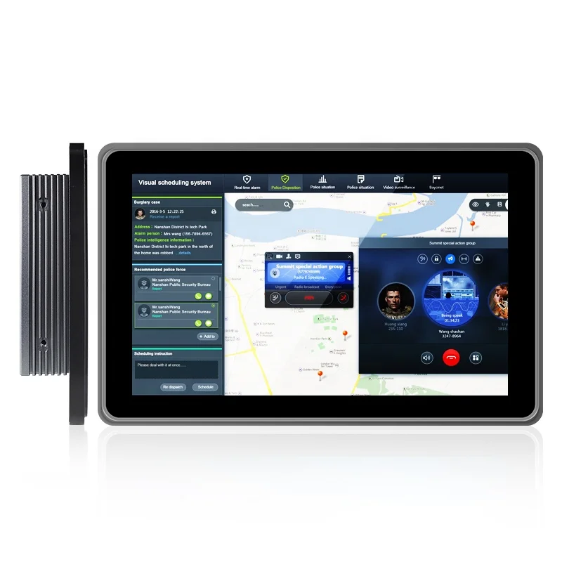 

Usingwin High resolution IP65 waterproof dustproof capacitive touch Windows OS industrial tablet pc