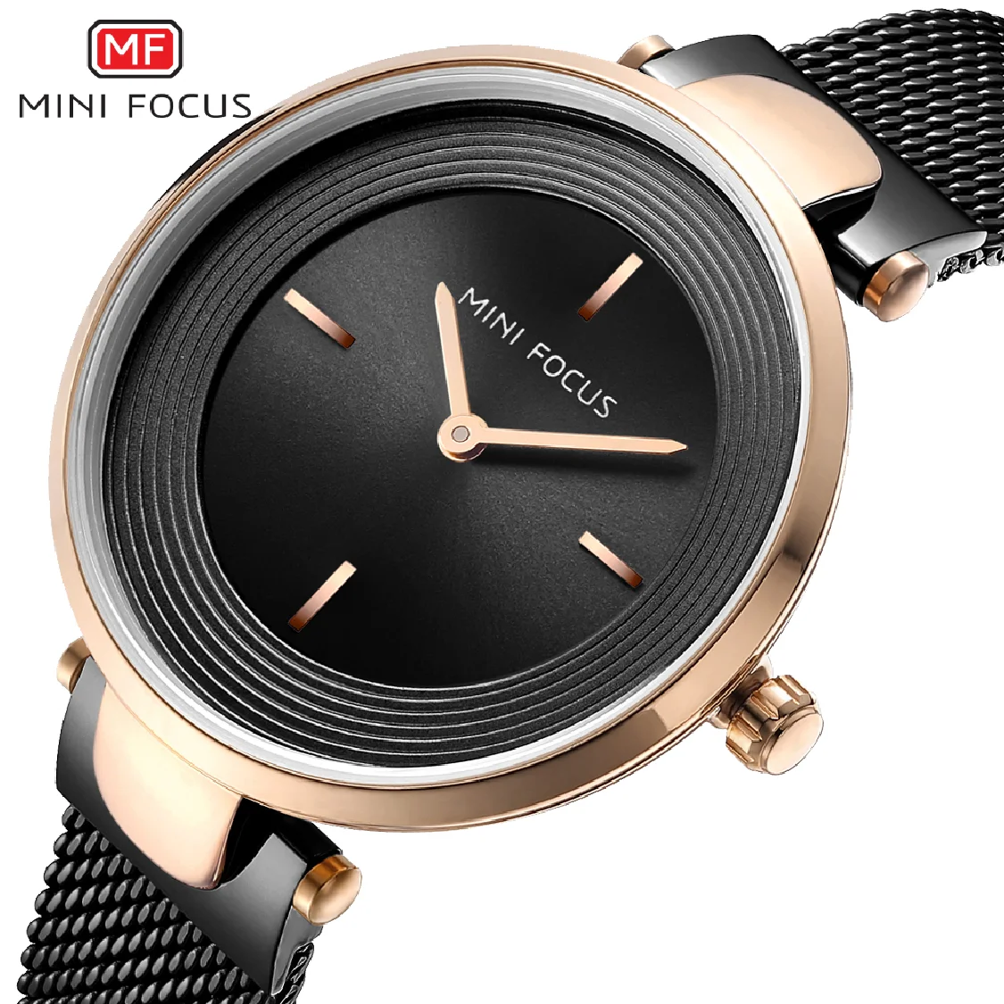 

MINI FOCUS Wrist Watch Women Fashion Steel Quartz Watches Ladies Clock Relogio Feminino Ultra thin Dial Creative Ladies Watches