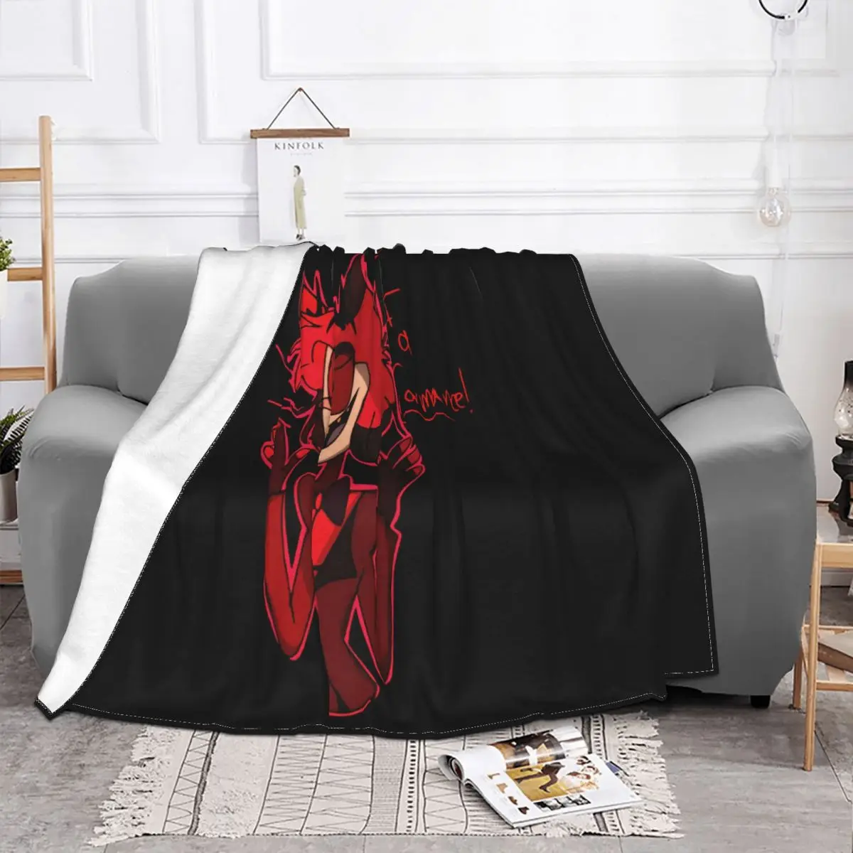 Hazbin Khach San Ao Thun размер Xs3XL чехол для женщин и мужчин высокое качество женский