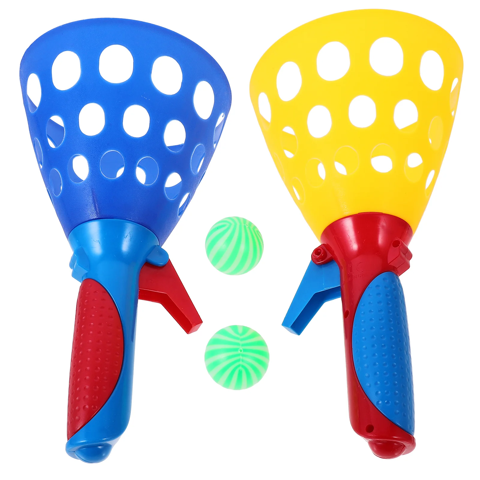 

Catch The Ball Launcher Kit Stretch Suit Educational Toy Balls Plastic Shooter Toys Toss Game Outdoor Interactive