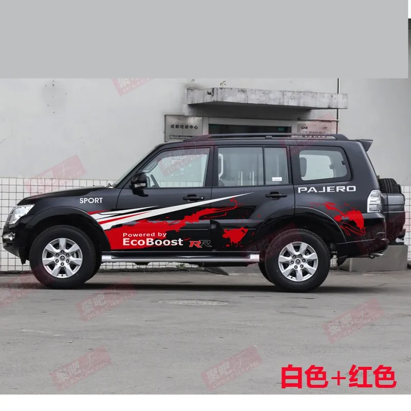 

Новая индивидуальная Автомобильная наклейка 4x4, автомобильная наклейка, виниловая боковая пленка для внедорожника, спортивного тела для ...