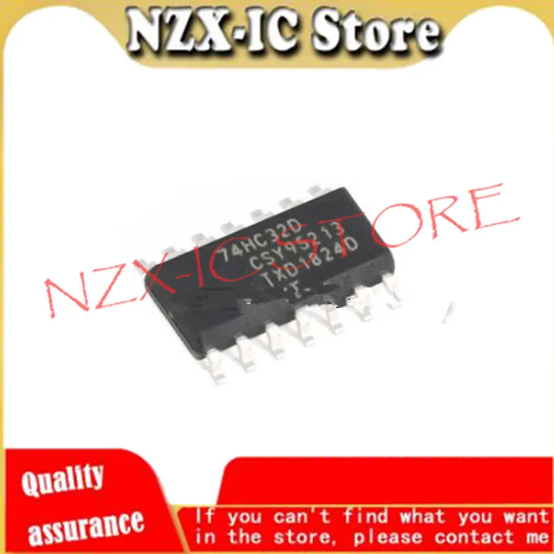 

5PCSC/LOT Original 74HC32D,653 SOIC-14 four-way 2-input or door patch logic chip