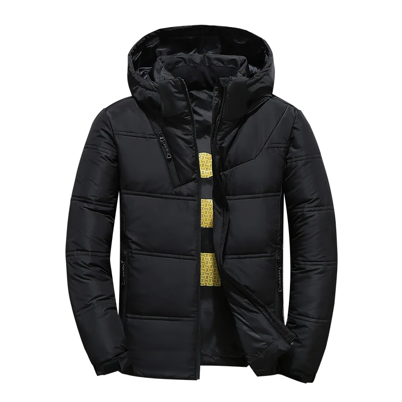 Рисунок 4 - Новинка, мужская зимняя куртка на белом утином пуху