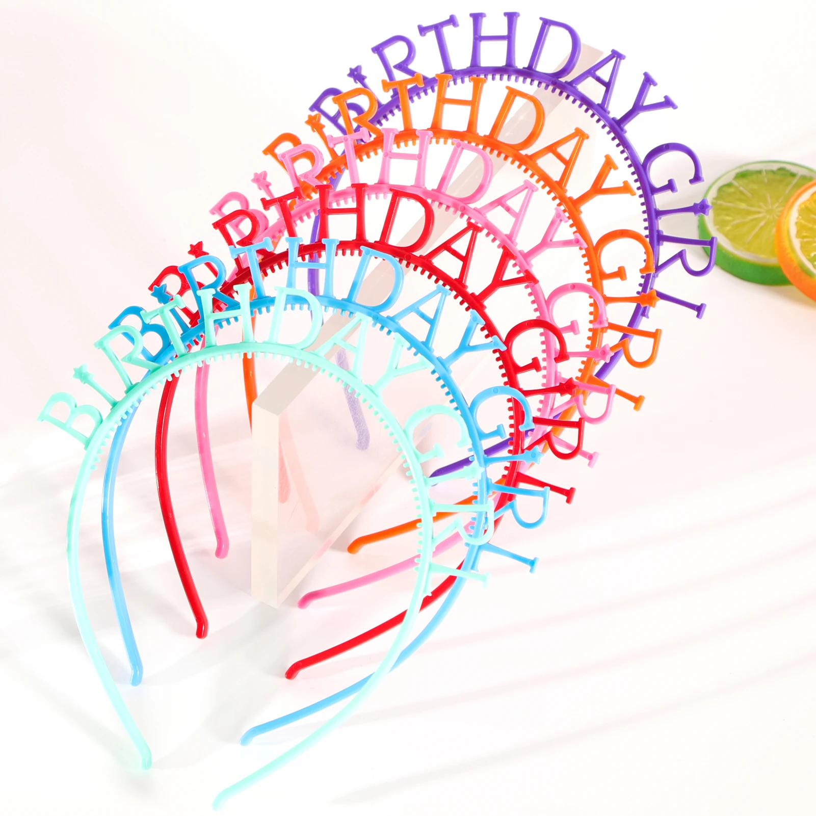 

1 Pc Happy Birthday Party Headband Girl Tiara Birthday Crown Party Decoration Supplies Kids Hair Accessories Wholesale