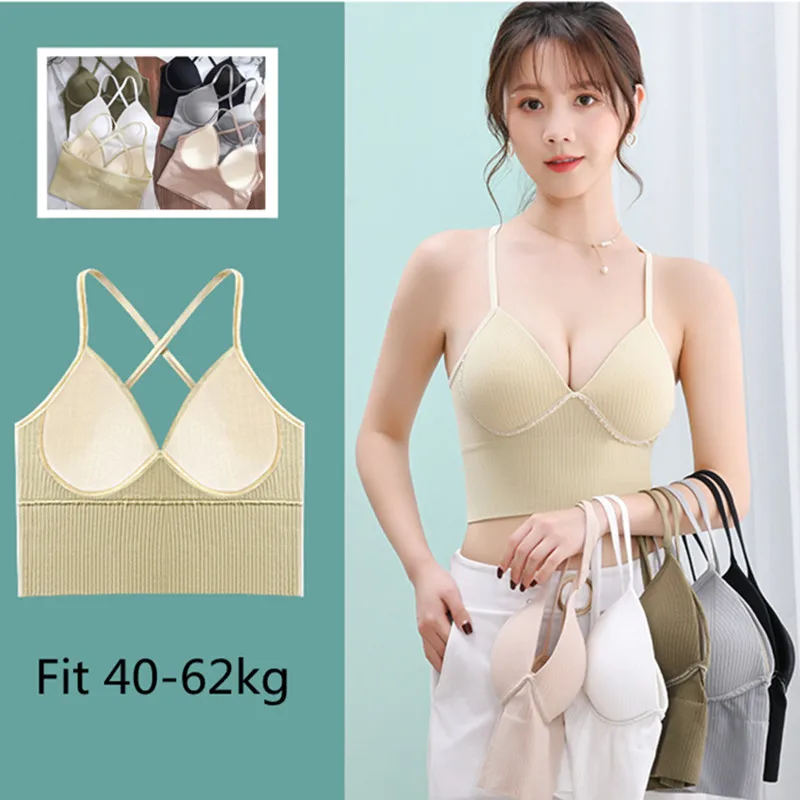 

Бюстгальтер для йоги с глубоким V-образным вырезом и чашками пуш-ап