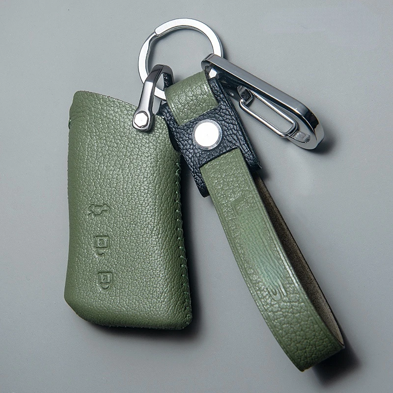 

Чехол для ключей из козьей кожи, подходит для Lexus CT, ES, LS, UX, NX, LC, LM