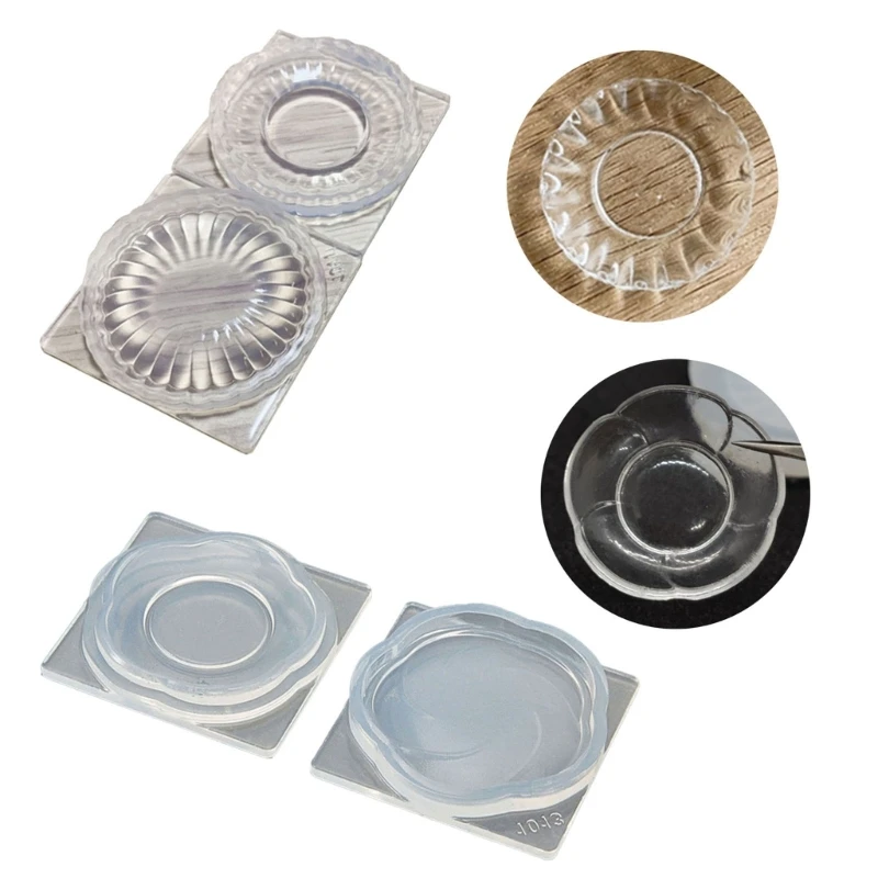 

Plate Fondant Molds for Cake Decoration Soap Wax Candle Embeds Mold