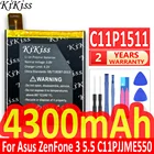Аккумулятор C11P1609 C11P1428 C11P1501 для Asus Zenfone 2 3 4 4,5 5 62 Laser3 3S Max5 Lite ZC553KL ZE500KL ZE500KG ZE551ML 3max