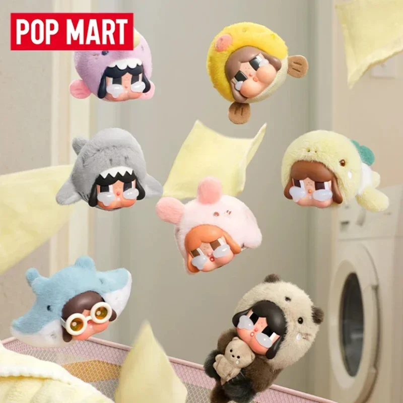 Фото POP MART CRYBABY Серия 'CRY ME an OCEAN' — Виниловая плюшевая подвеска-брелок в закрытой упаковке — Загадочная аниме-фигурка для подарков на день рождения №5
