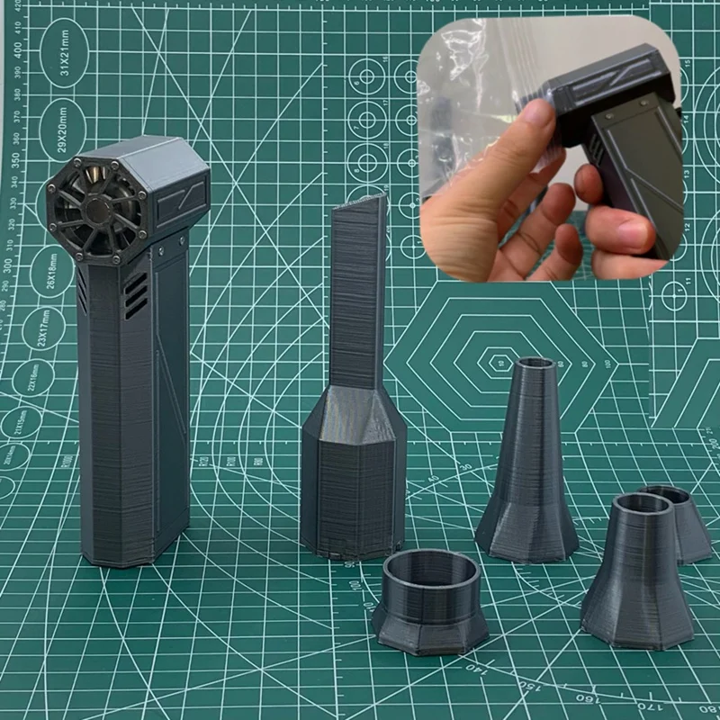 Мини турбо-вентилятор с сильным внешним видом 110000 мощный высокоскоростной