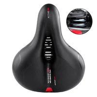 static bicycle seat fixed on the floor fluffy cushioned bycicle saddle memory foam cycle mtb mountain bike damping damper cusion