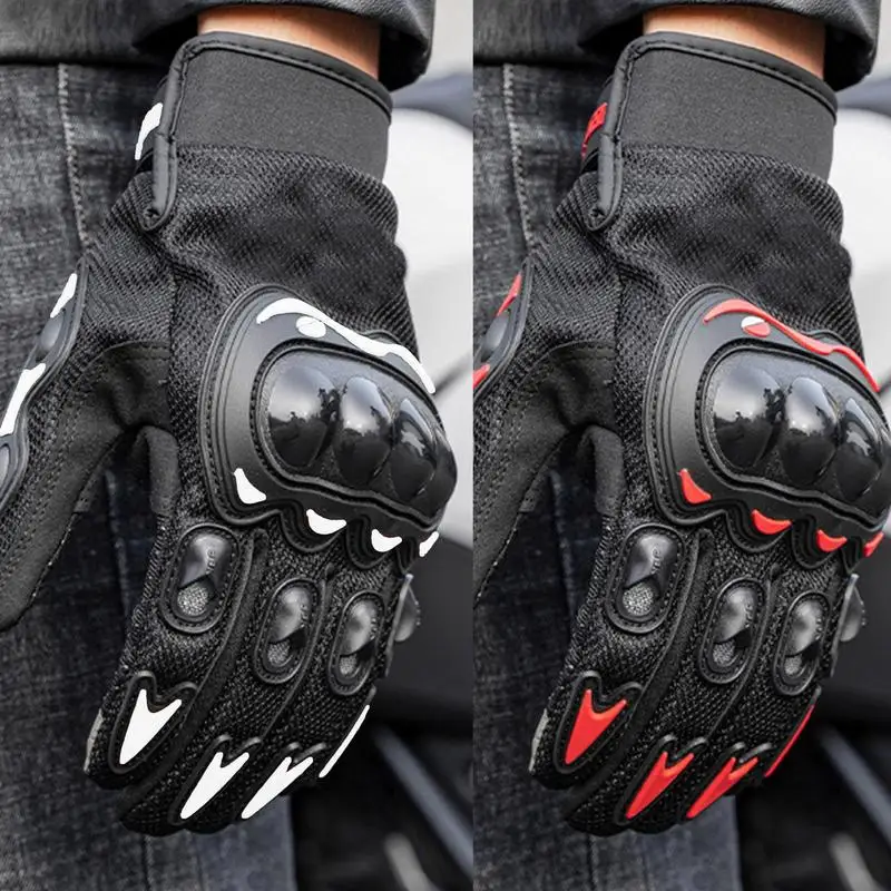 

Перчатки для сенсорных экранов теплые с теплой мягкой вязаной подкладкой Противоскользящий мотоциклетный костюм для бега вождения велоспорта туризма