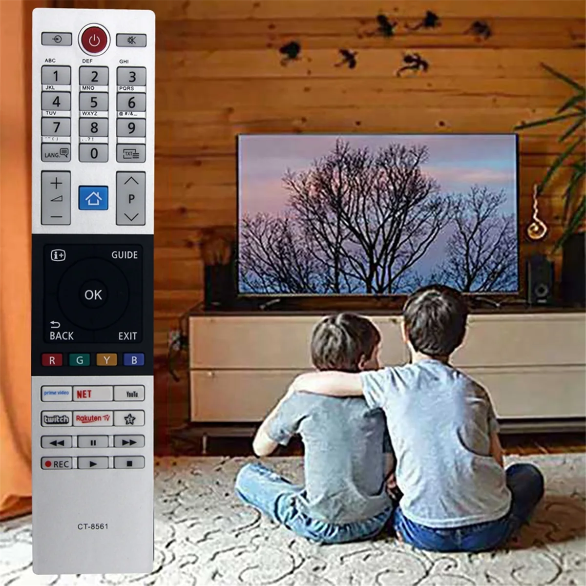 CT-8561 сменный пульт дистанционного управления для TOSHIBA SMART LED TV Remote Control