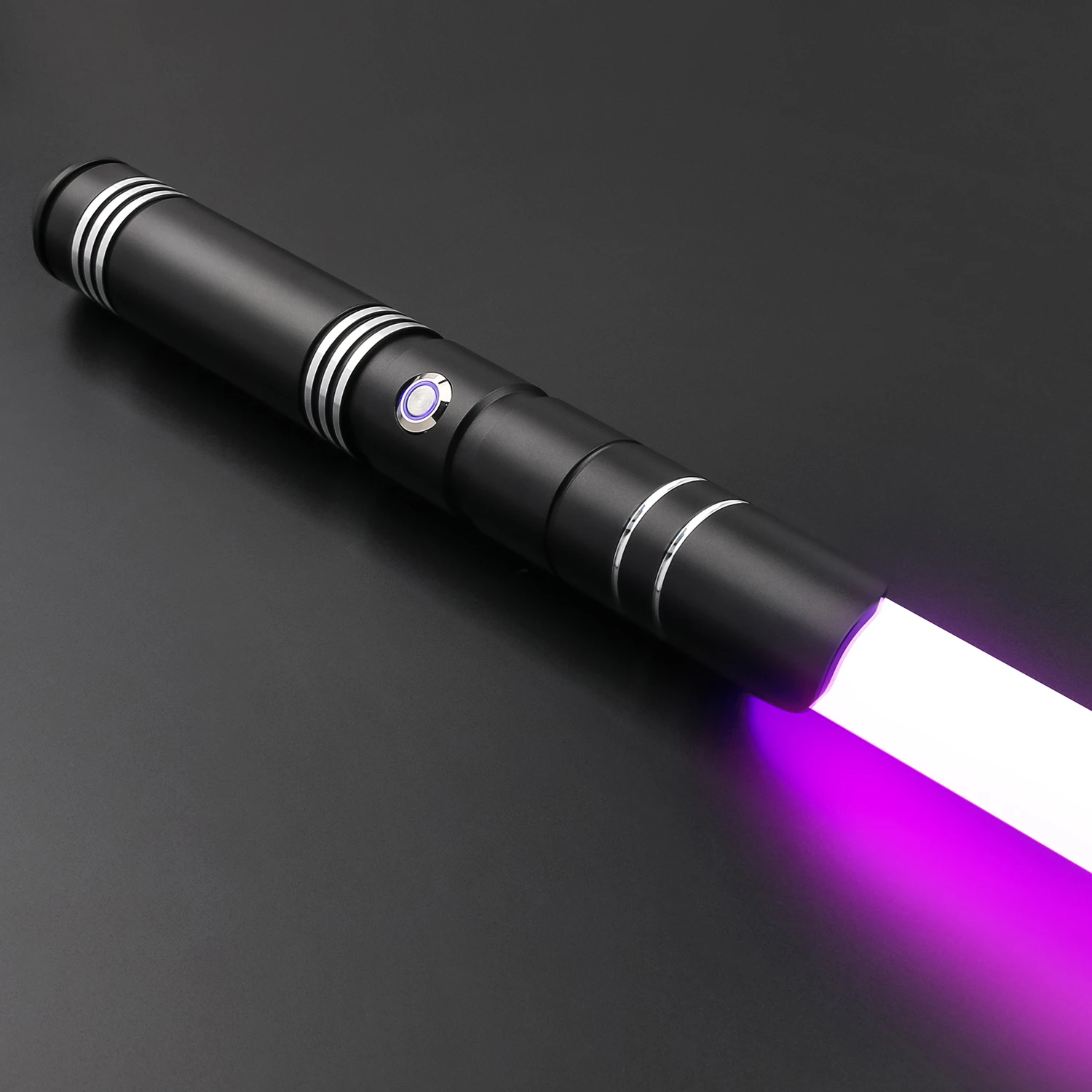 TXQSABER High Quality E25A RGB Pixel heavy dueling laser sword Smooth Swing Metal Handle lightsaber Cosplay FOC jedi 12 Colors