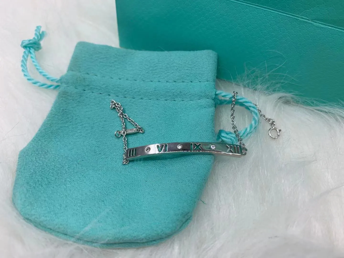 

Браслет из серебра 925 пробы с римскими цифрами, Классическая мода, высококачественные украшения, подарок на день рождения