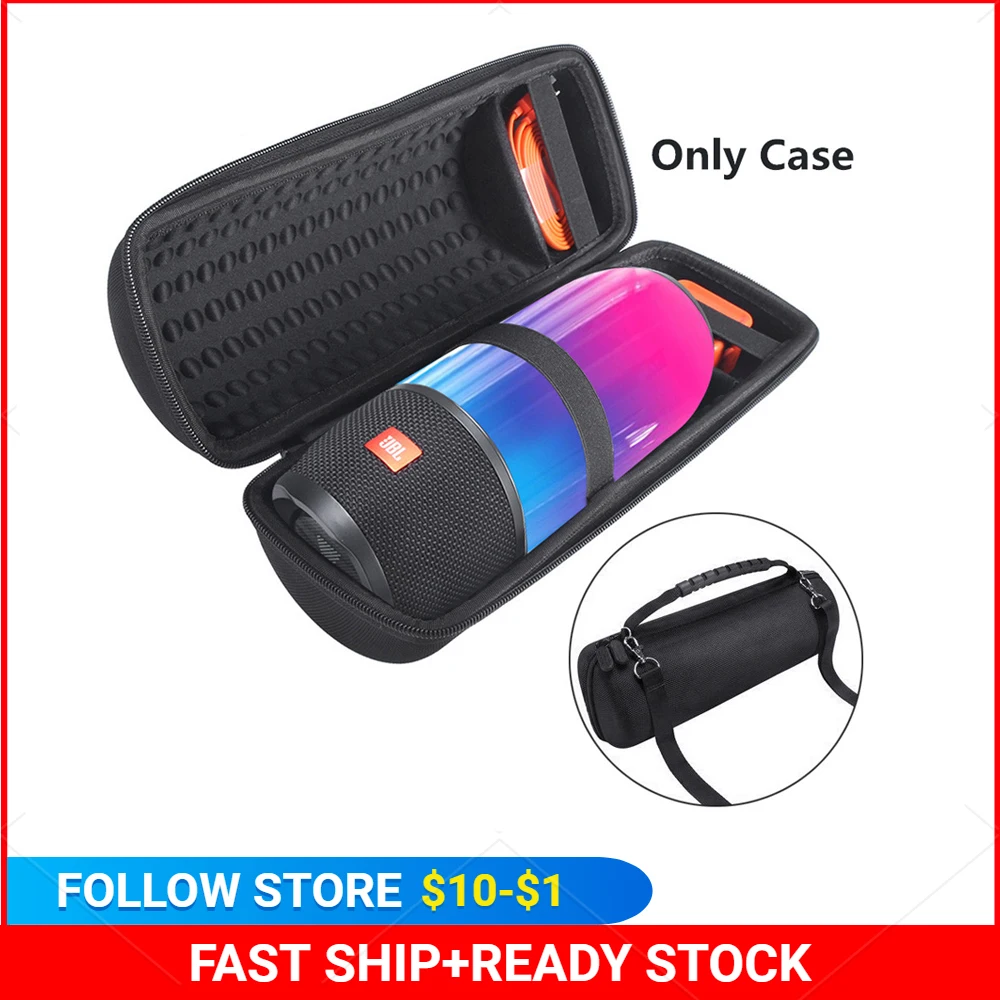 Сумка для хранения на молнии путешествий открытом воздухе Жесткий Чехол JBL Pulse 3