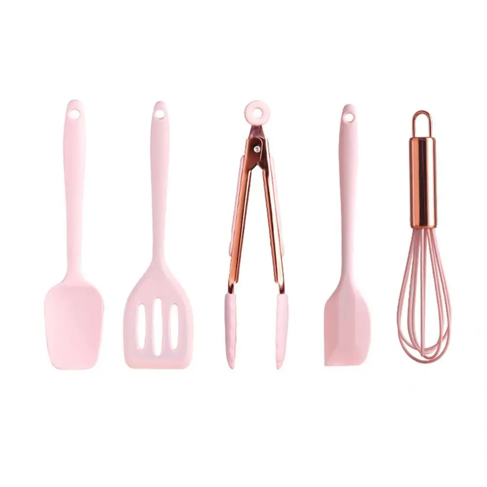 Useful Kitchen Utensils Set Hanging Hole Silicone Food Tongs Cooking Utensils Cooking Utensils Utensils Set 1 Set