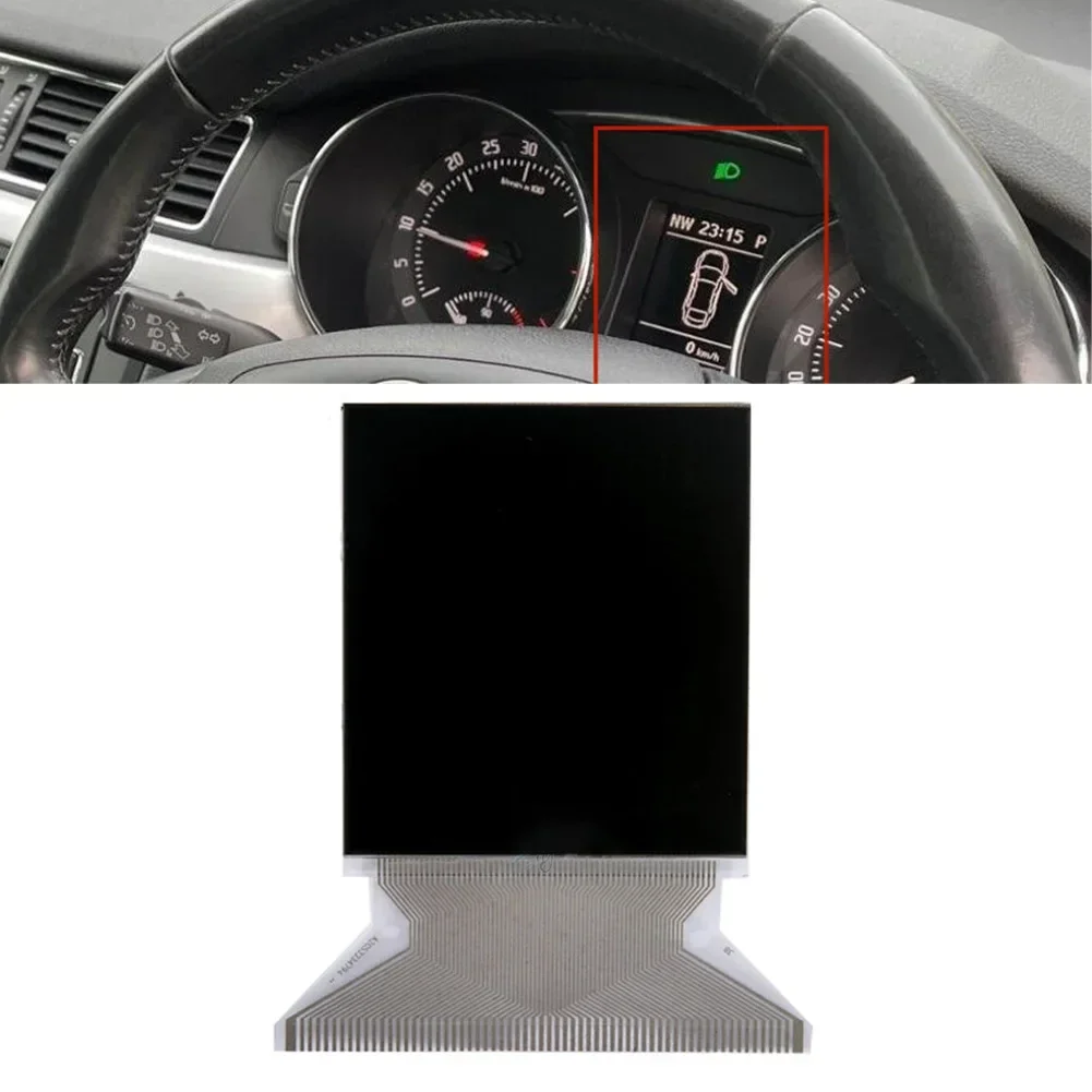 Черный ЖК-дисплей для Skoda Superb 2009-2013 с номером OEM прямая замена автомобильные