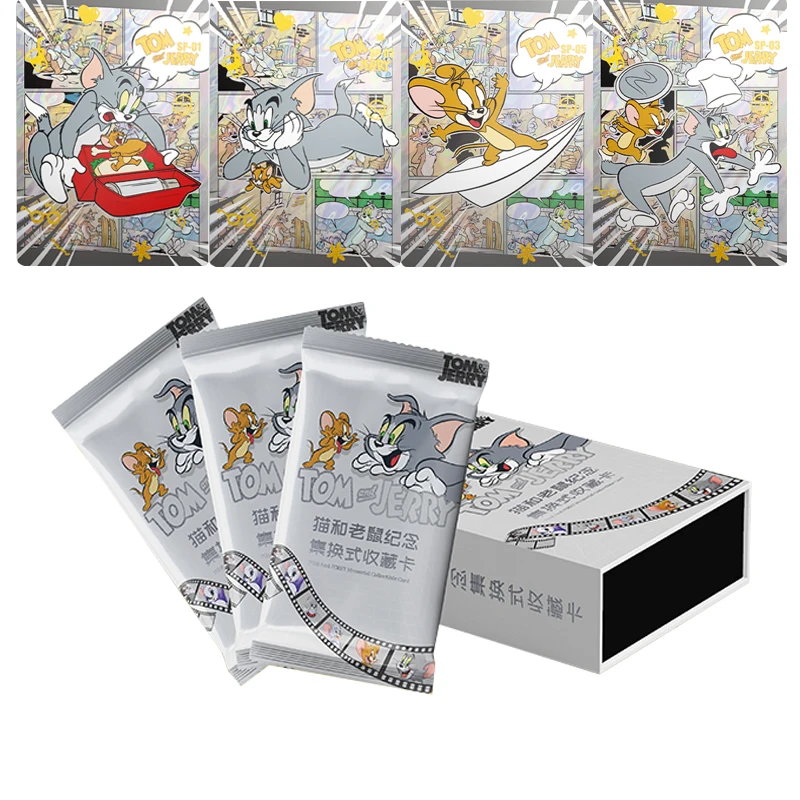 

New Tom and Jerry Commemorative Interchange Collection Card Classics Animation Limited Card KSP SSP Table Toys For Children Gift