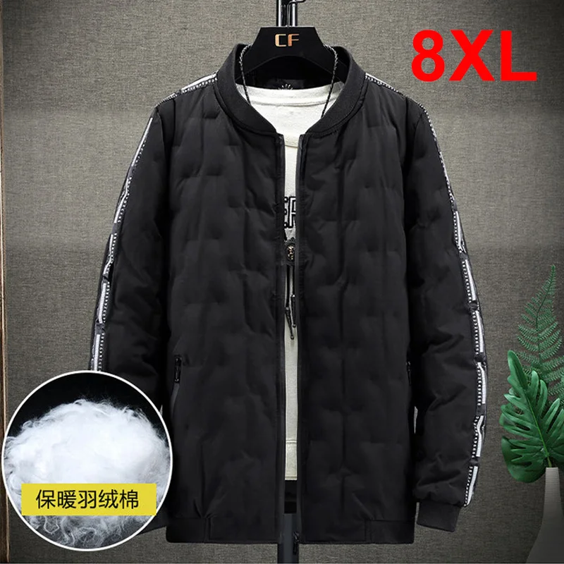 

Mens Winter Parkas Thick Jackets Fashion Plus Size 7XL Jacket Coats Male Outerwear Warm Jackets Windbreaker High Quality